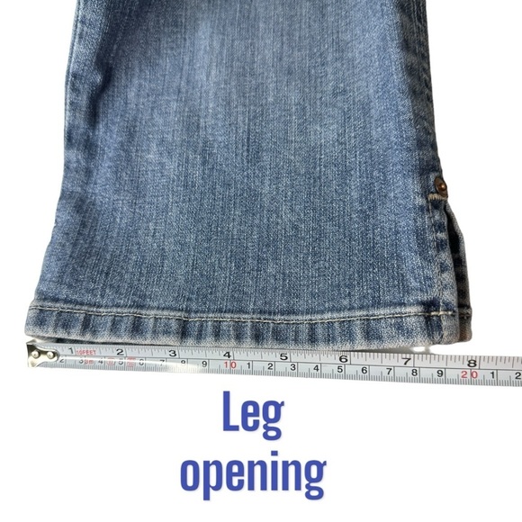 Eddie Bauer 21” Novelty 5 pocket Capri jeans women’s 8 - Picture 10 of 10